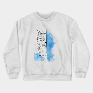 Hiding Kitten Crewneck Sweatshirt